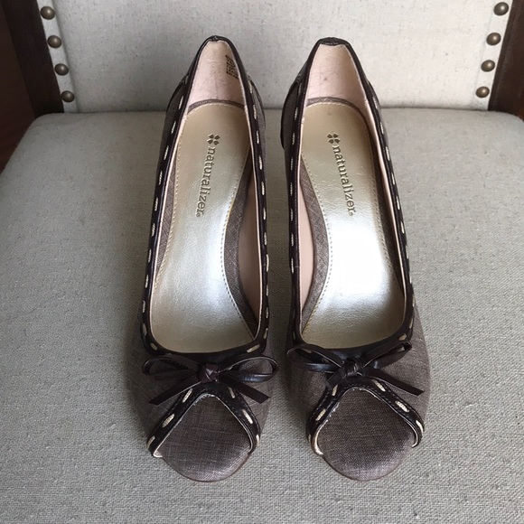 ⚡️HP⚡️ Naturalizer Peep Toe Heels - Picture 2 of 6